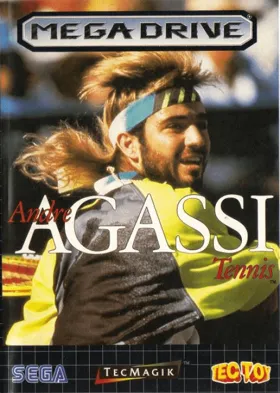 Andre Agassi Tennis (Europe) box cover front